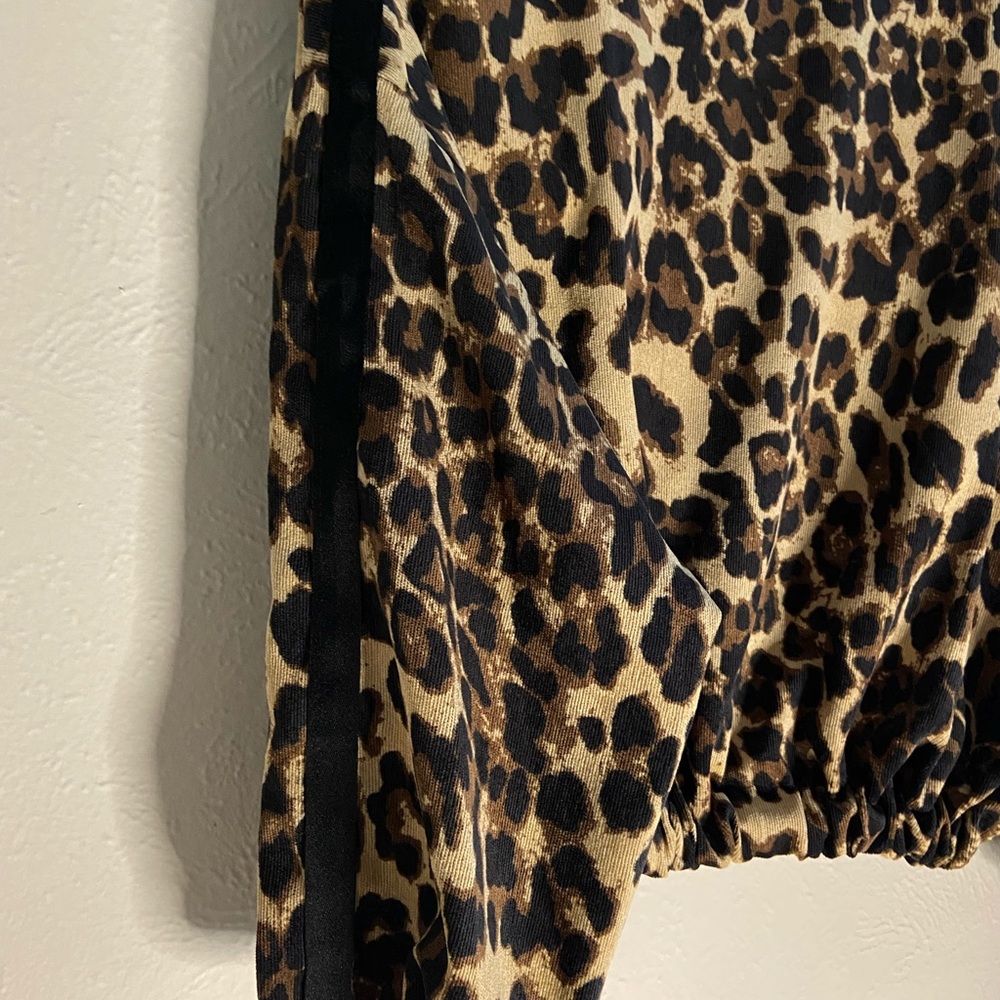 Crop jacket, Animal print